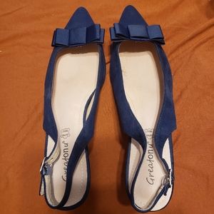 Women Kitty Heels Slingback